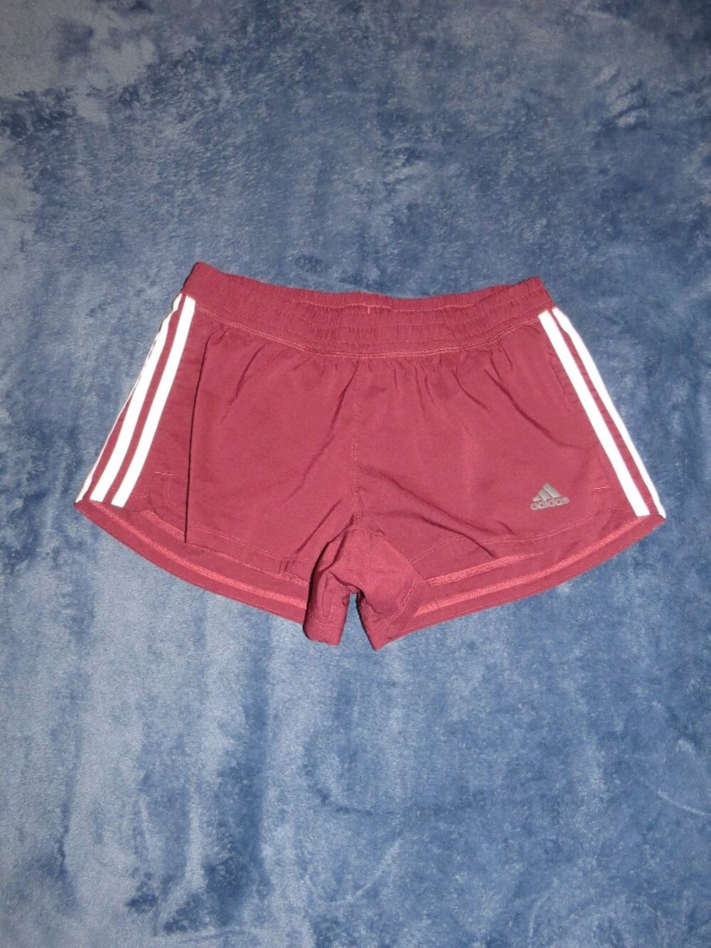 Adidas Women's Maroon Climalite Athletic Shorts | Size M
